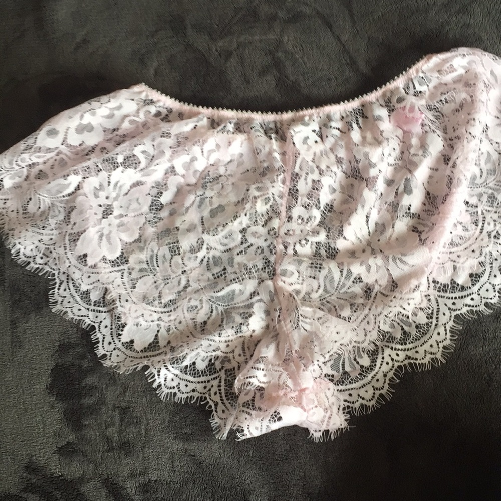 Pink lacy lingerie!
